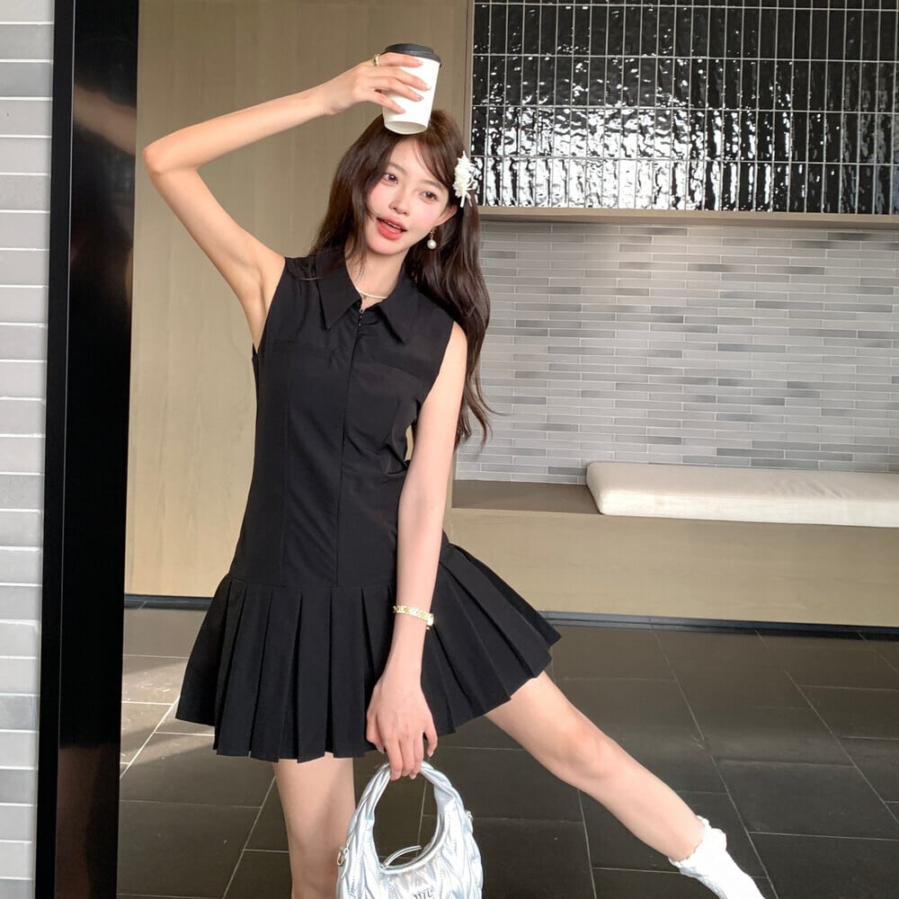 【dress】ノースリーブミニワンピース　N3549