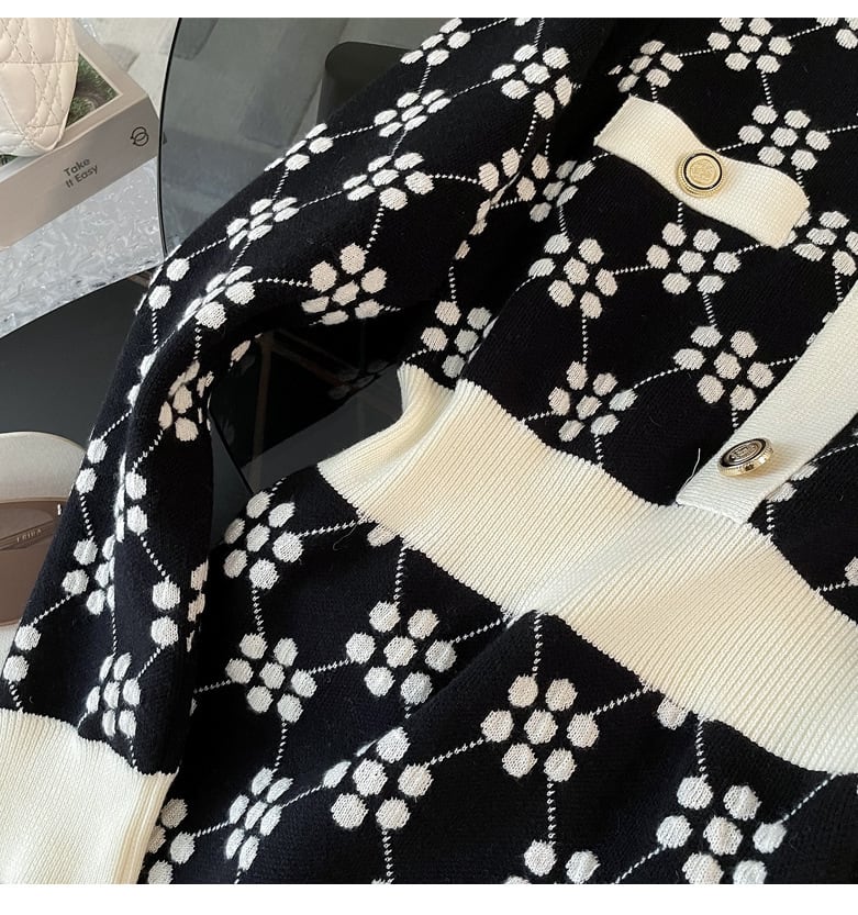 【dress】ニットワンピース　M25368