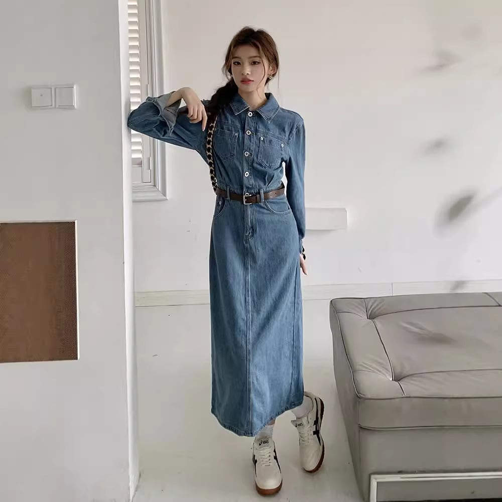 【dress】デニムワンピース　M25503