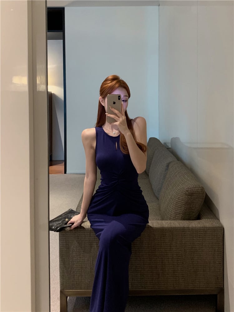 【dress】ノースリーブワンピース　M24351
