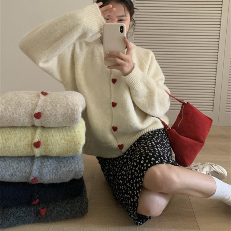 【outer】ニットカーデ　M17962