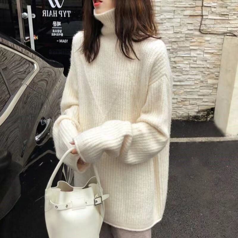 【tops】ハイネックニットセーター　M17997