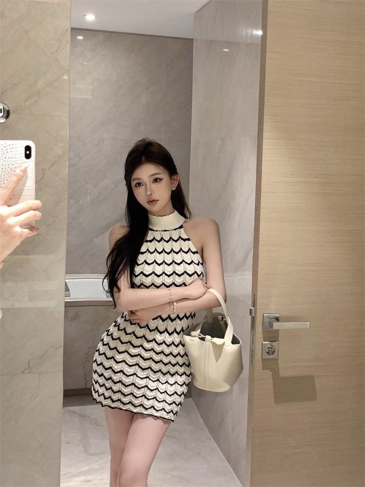 【dress】ノースリーブワンピース　M23978