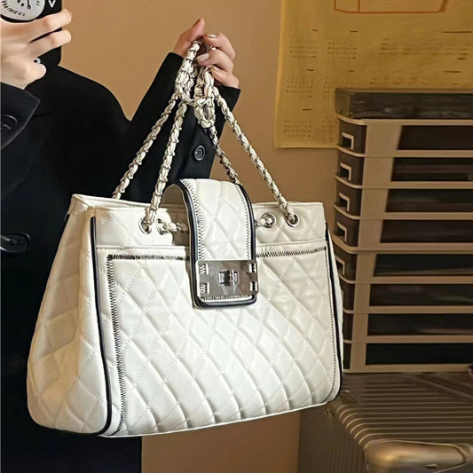 【小物】大容量OL通勤ジッパーバッグG20146