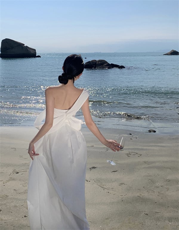 【dress】ベアトップワンピース　M24506