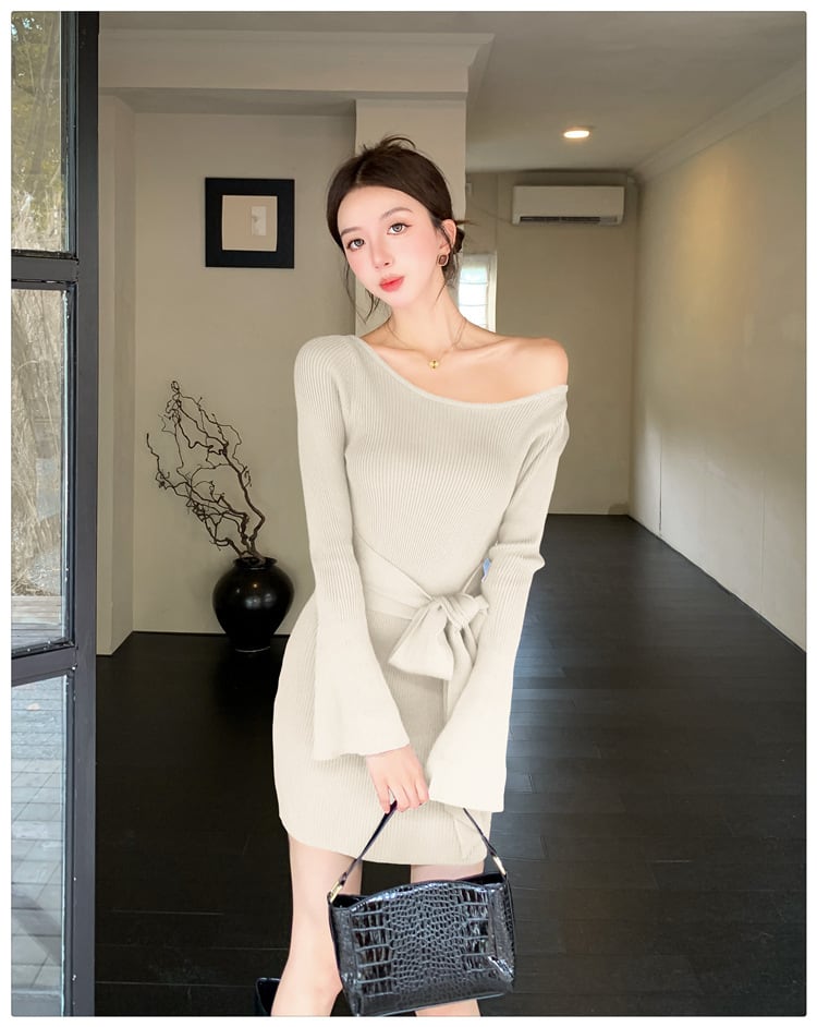 【dress】ニットワンピース　M26415