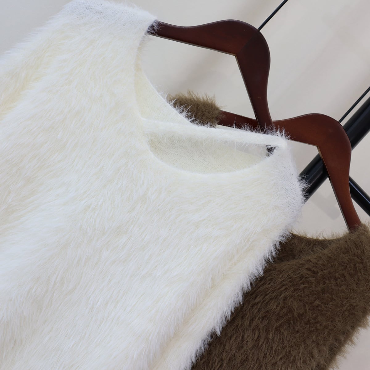 【tops】クシャギーニットセーター　M17997