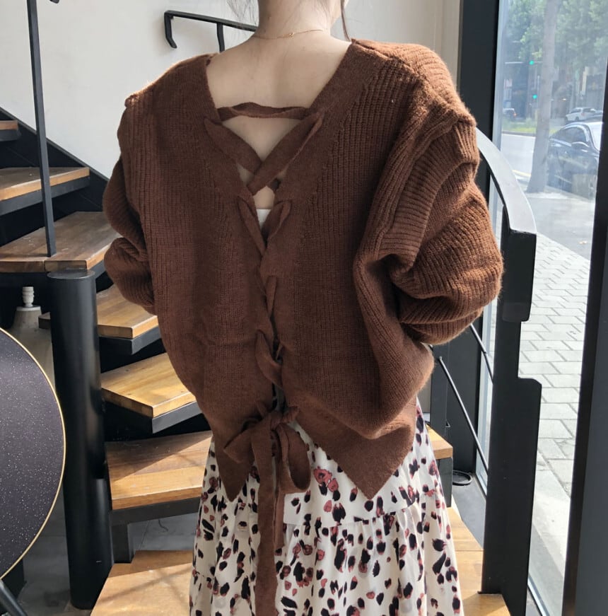 【outer】ニットカーデ　M17962