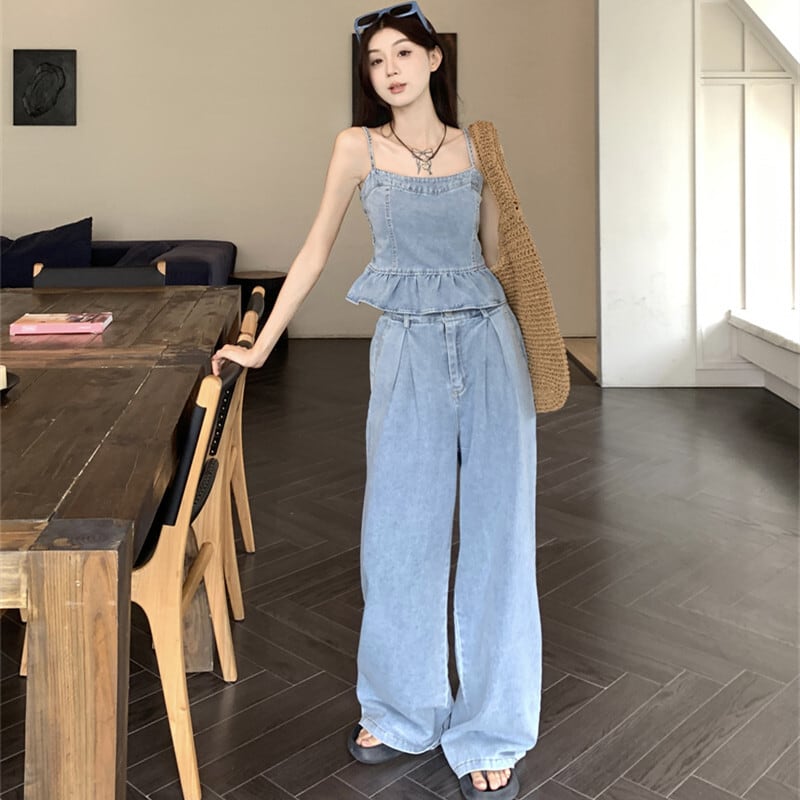 【set】デニムセット　M24695