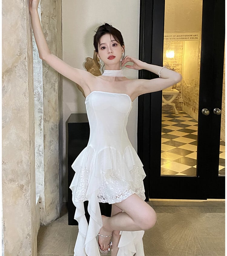 【dress】不規則 イレギュラーワンピース　M24232