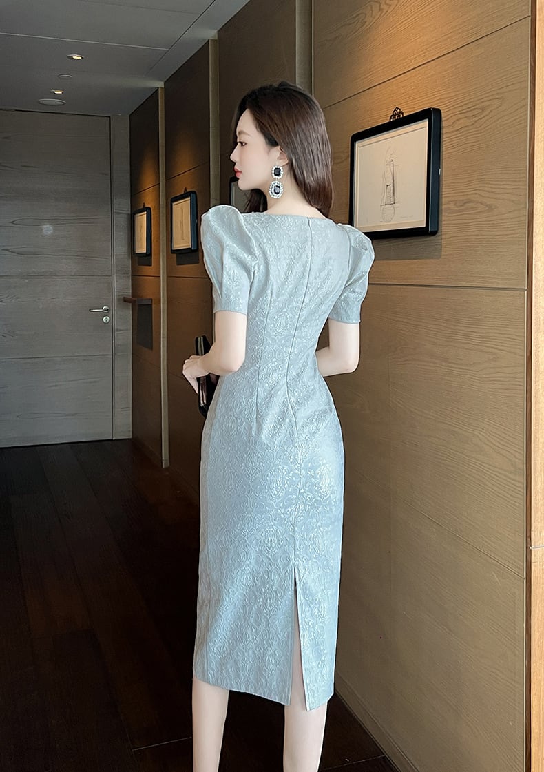【dress】ビジューワンピース　M25244