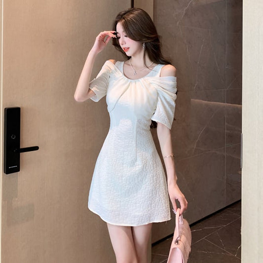 【dress】オフショルダーワンピース G21334