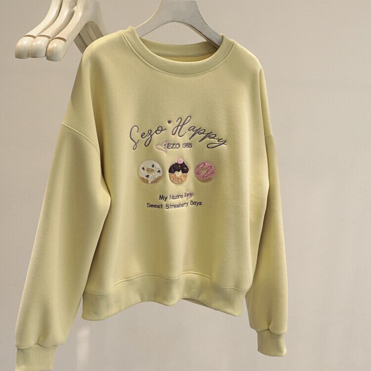 【tops】裹起毛プルオーバー　M28994
