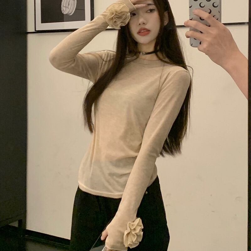 【tops】立体フラワートップス　M29451
