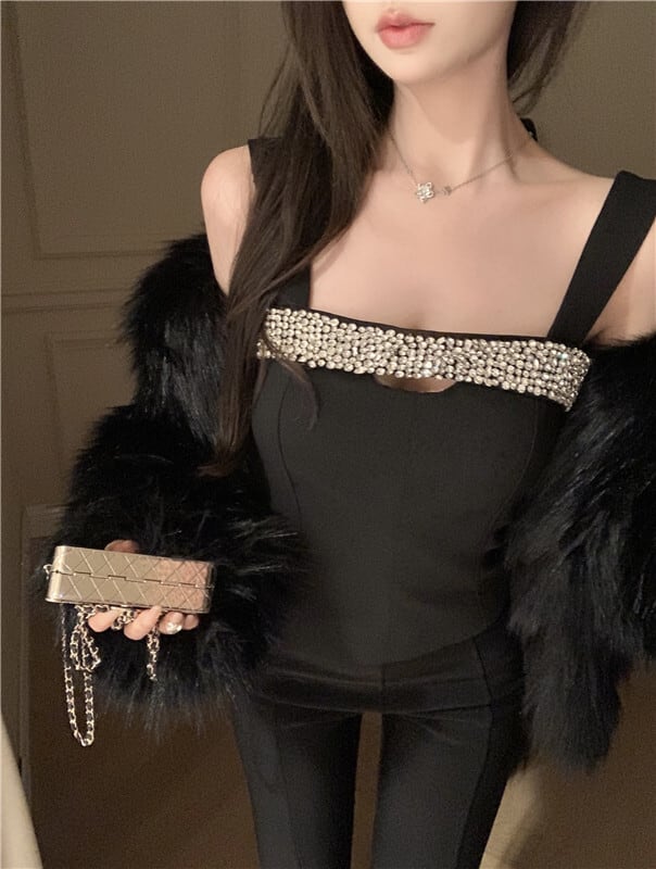 【tops】ダイヤモンドキャミソール G21206