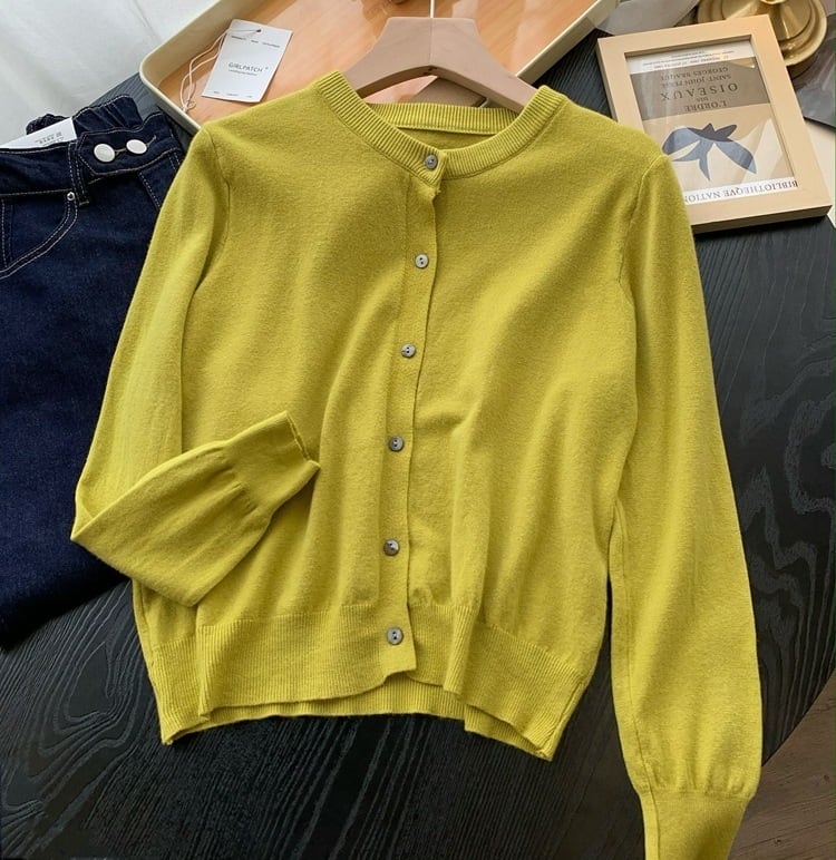 【outer】ニットカーデ　M29425
