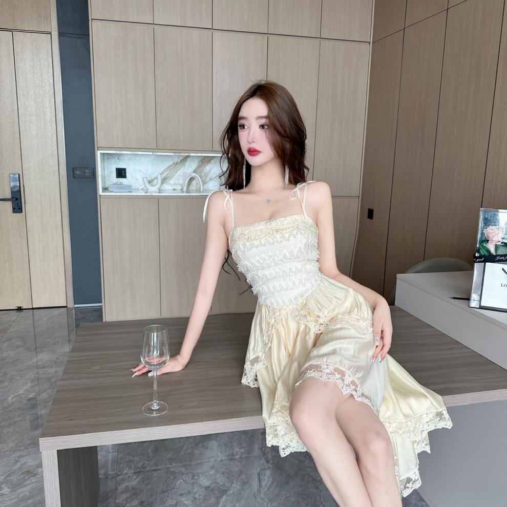 【dress】不規則 イレギュラーキャミワンピース　M24230