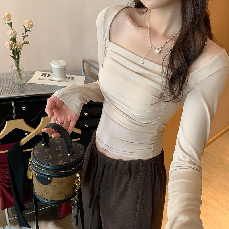 【tops】長袖Ｔシャツトップス　M28973