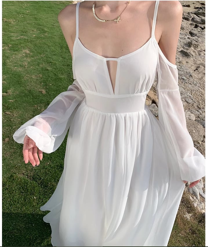 【dress】バックレスワンピース　M25210