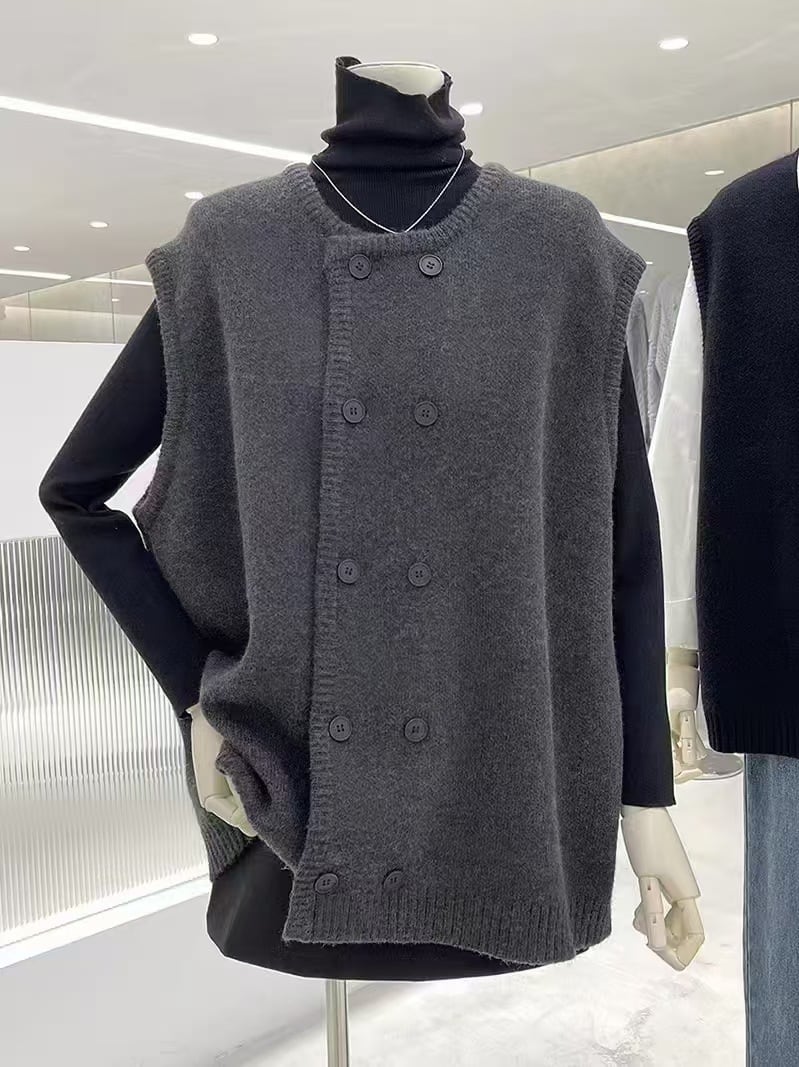 【tops】ニットベスト　M25834