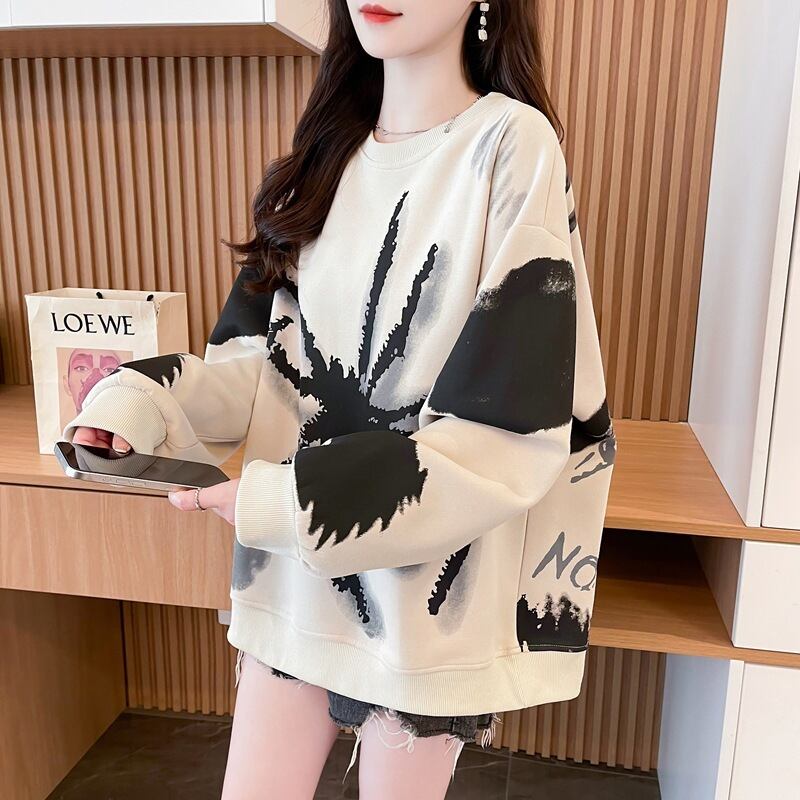 【tops】プリントプルオーバー　M27086