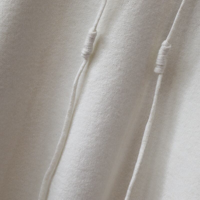 【tops】フード付きニットセーター　M27579