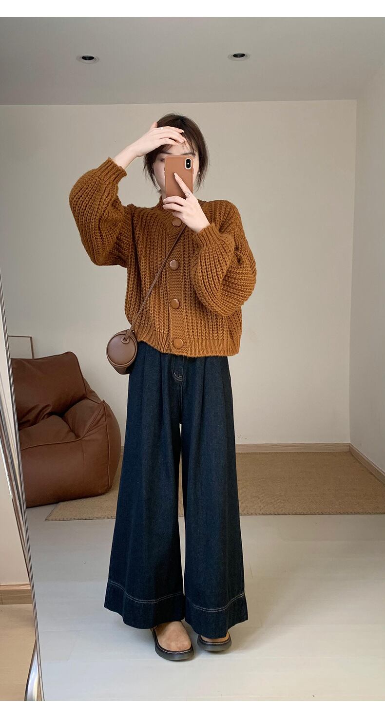 【outer】ニットカーデ　M19173