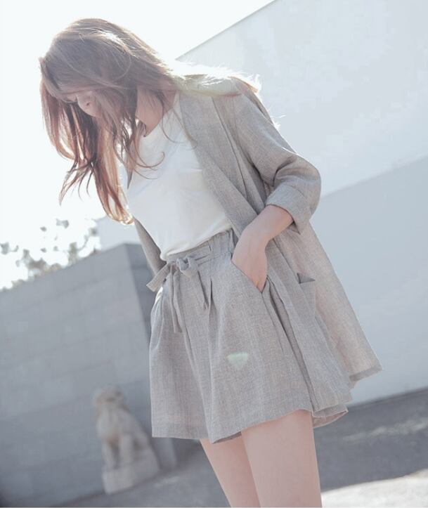 【set】好感度UP!気質満点レトロOL通勤ファッション洋気２点セット G1170