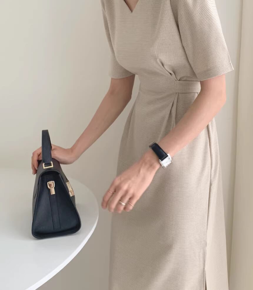 【dress】半袖ゆったりワンピースF7472