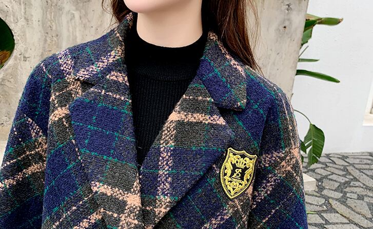 【set】ファッション!気質満点レトロオシャレスーツアウター+スカート２点セット G3586