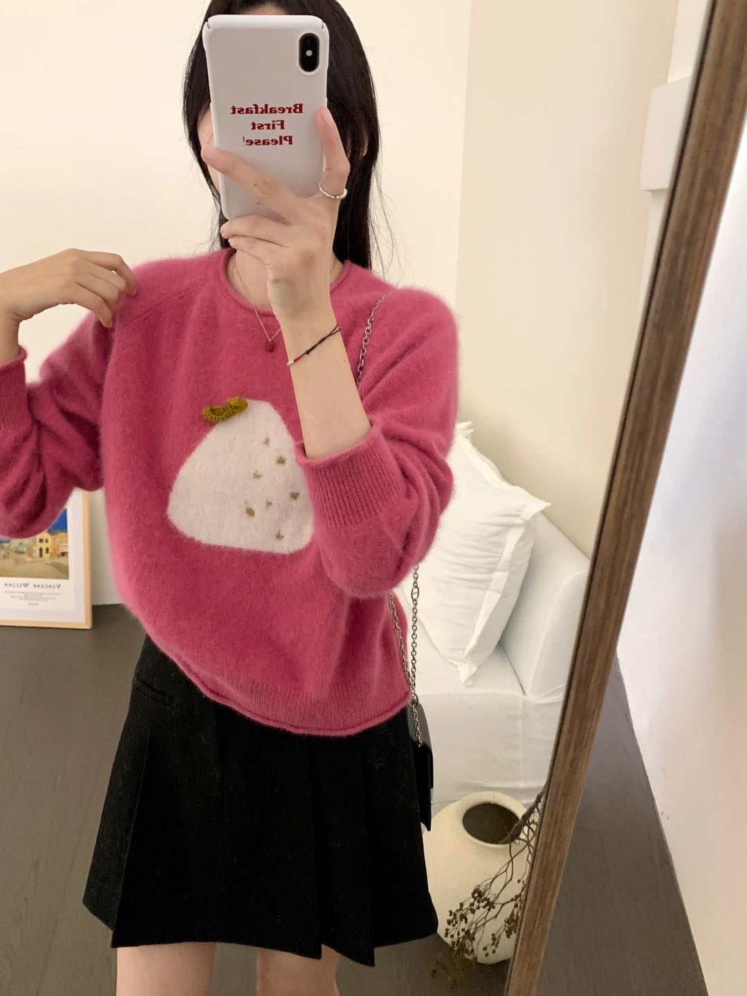 【tops】クルーネックニットセーター　M28996