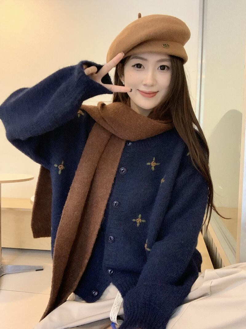 【outer】ニットカーデ　M26981