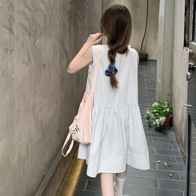 【dress】ノースリーブワンピース　M30110