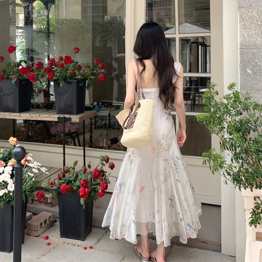 【dress】花柄デートワンピース　M29982