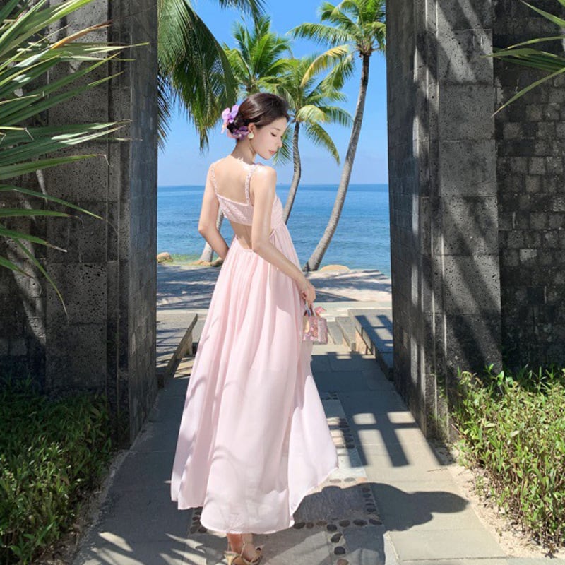 【dress】ホルターネックワンピース　M25190