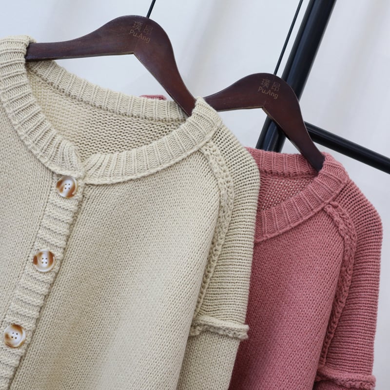 【outer】ニットカーデ　M26004