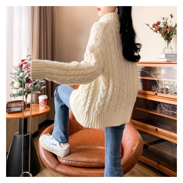 【outer】ニットカーデ　M25750