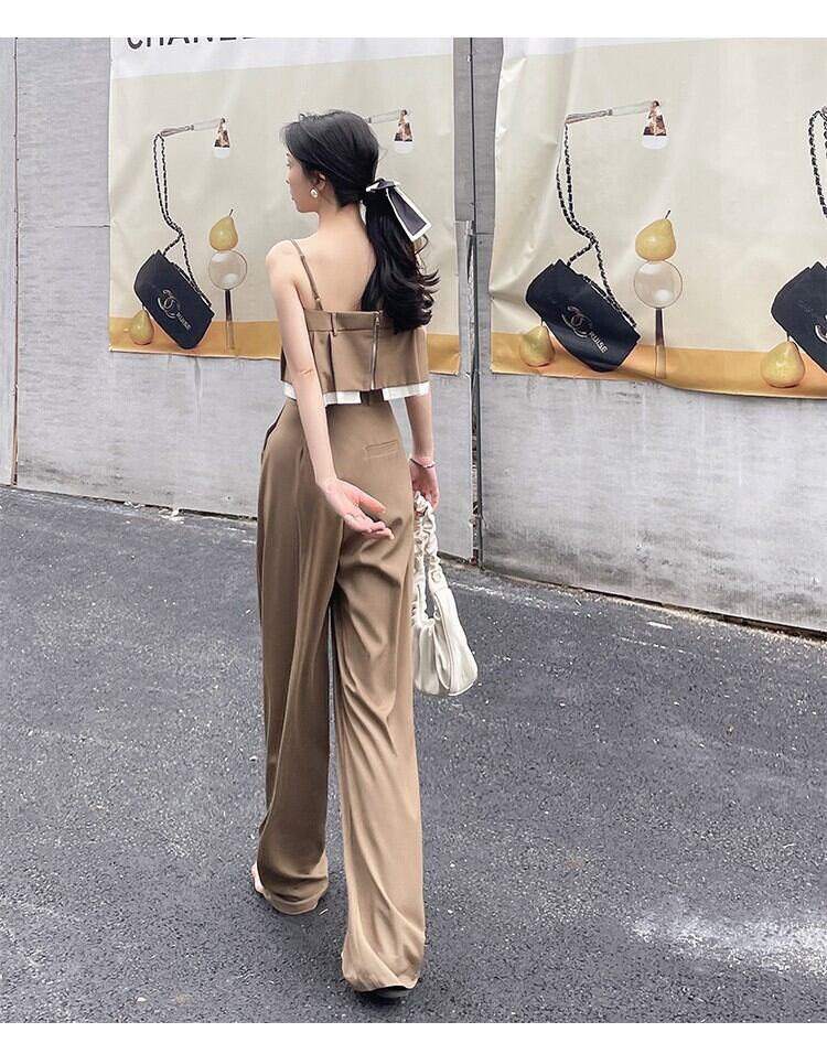 【set】トップス+ガウチョパンツ２点セットG21020