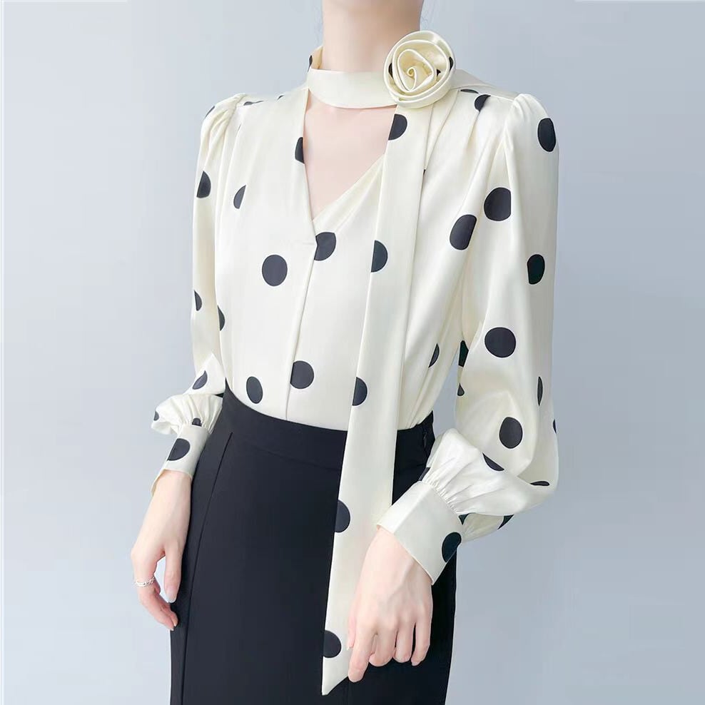 【tops】OL、通勤ブラウス　M29617