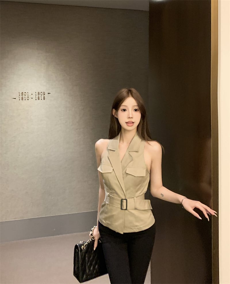【tops】ノースリーブトップス　M24697