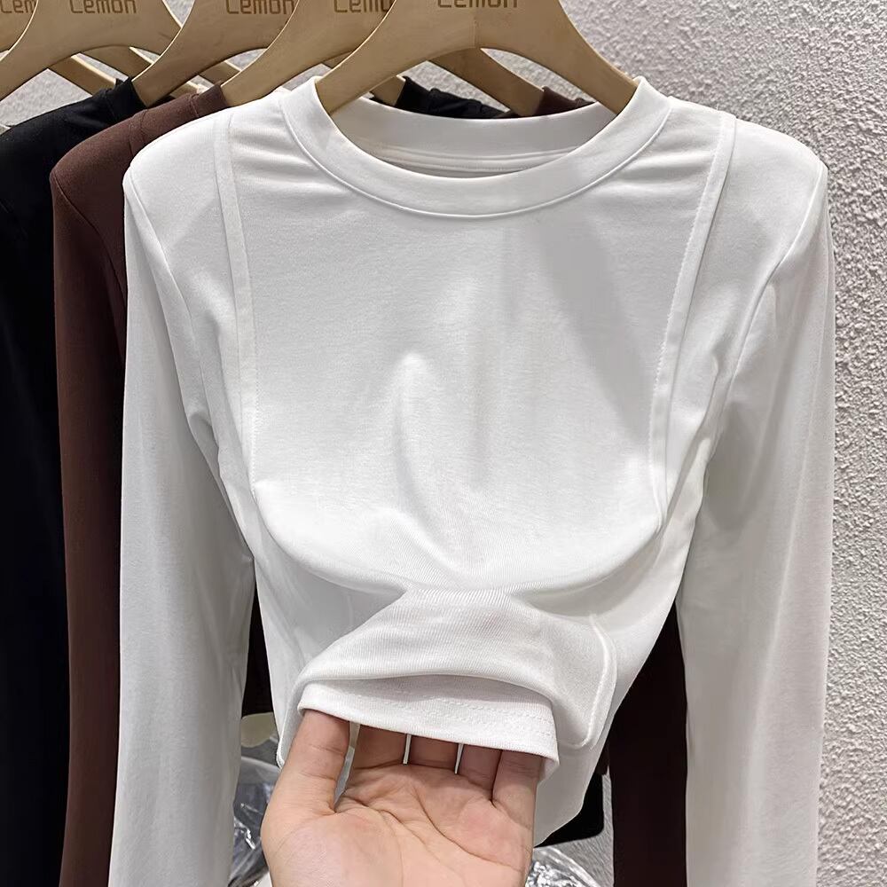 【tops】2色長袖ＴシャツF7167