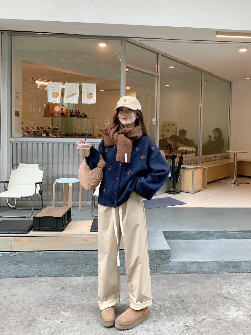 【outer】ニットカーデ　M26981