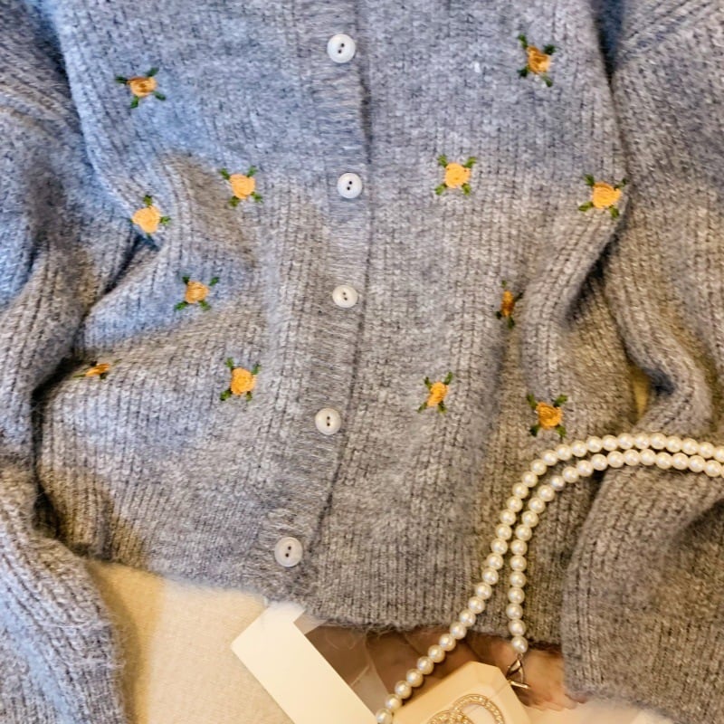 【outer】ニットカーデ　M29201