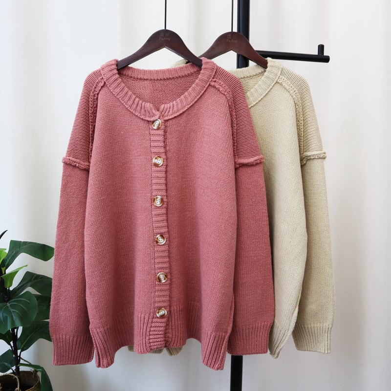 【outer】ニットカーデ　M26004