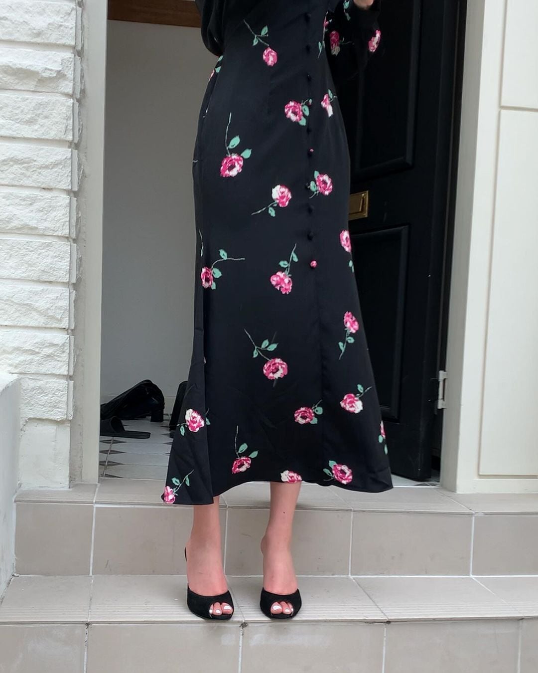 【dress】Vネックワンピース　M27092