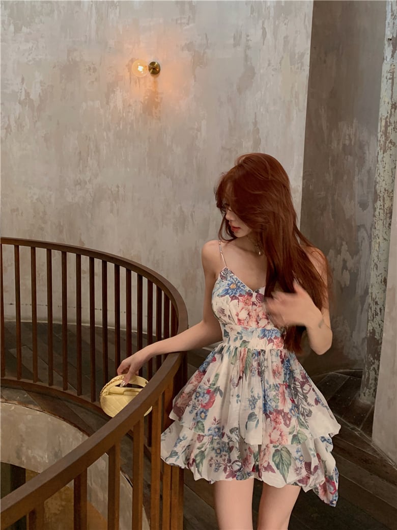 【dress】不規則 イレギュラーキャミワンピース　M24035