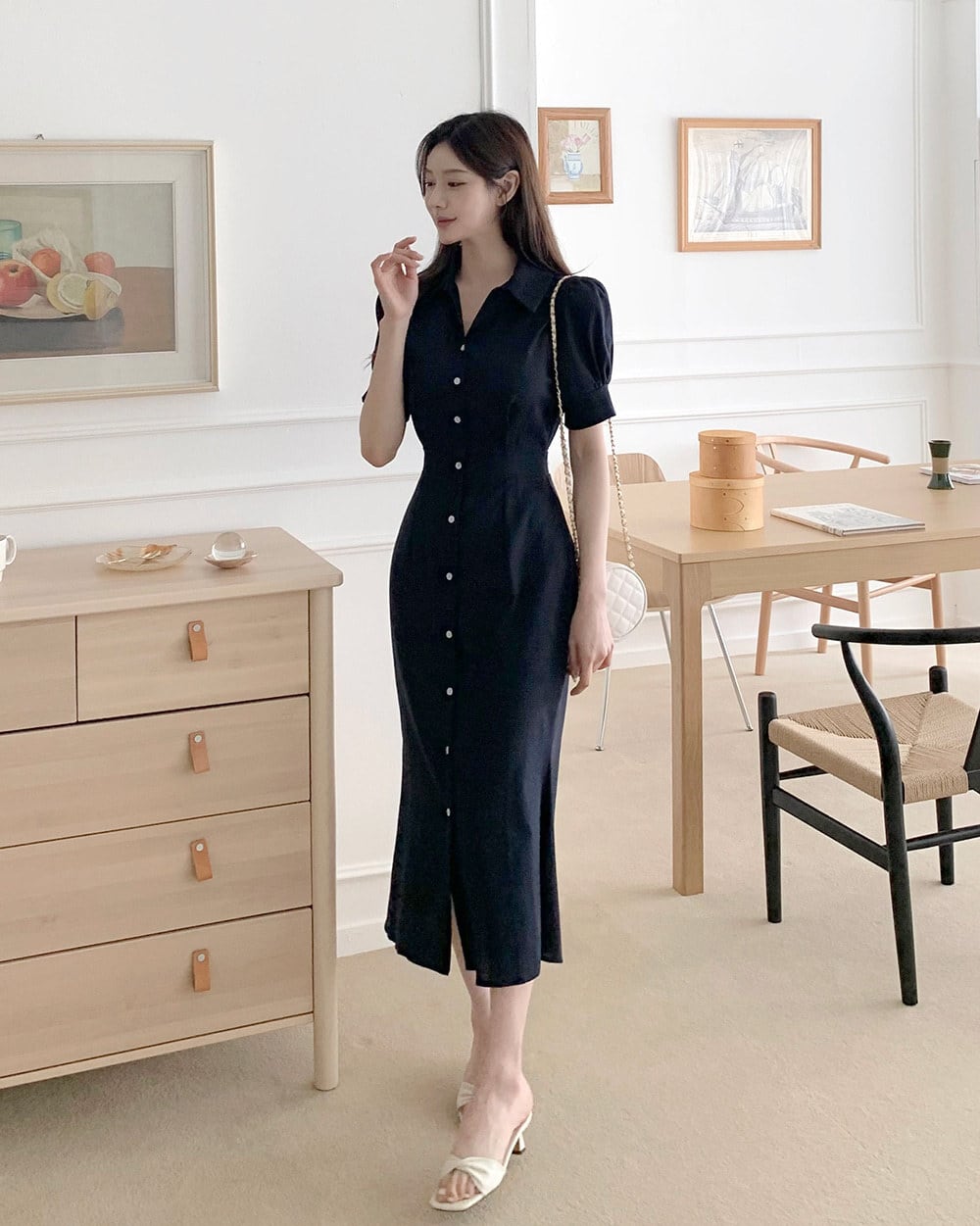 【dress】シャツワンピース　M24721