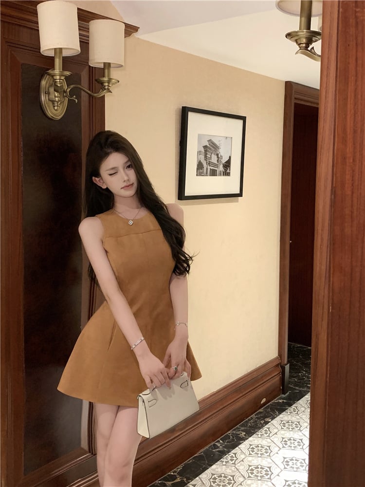 【dress】ノースリーブワンピース　M24222