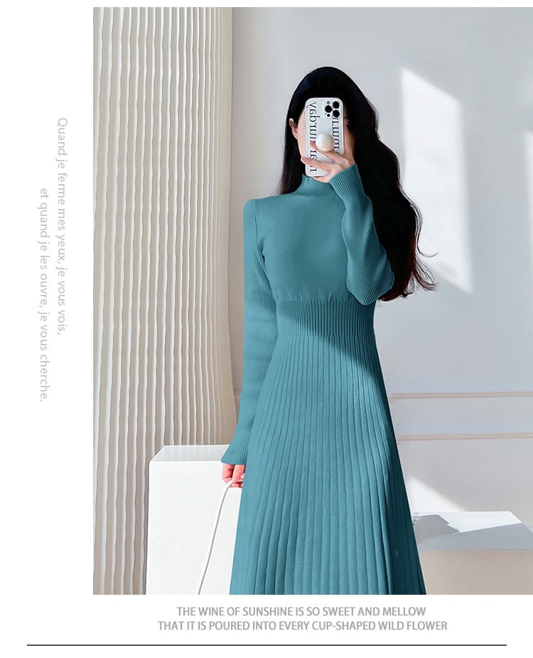 【dress】ニットワンピース　M18483