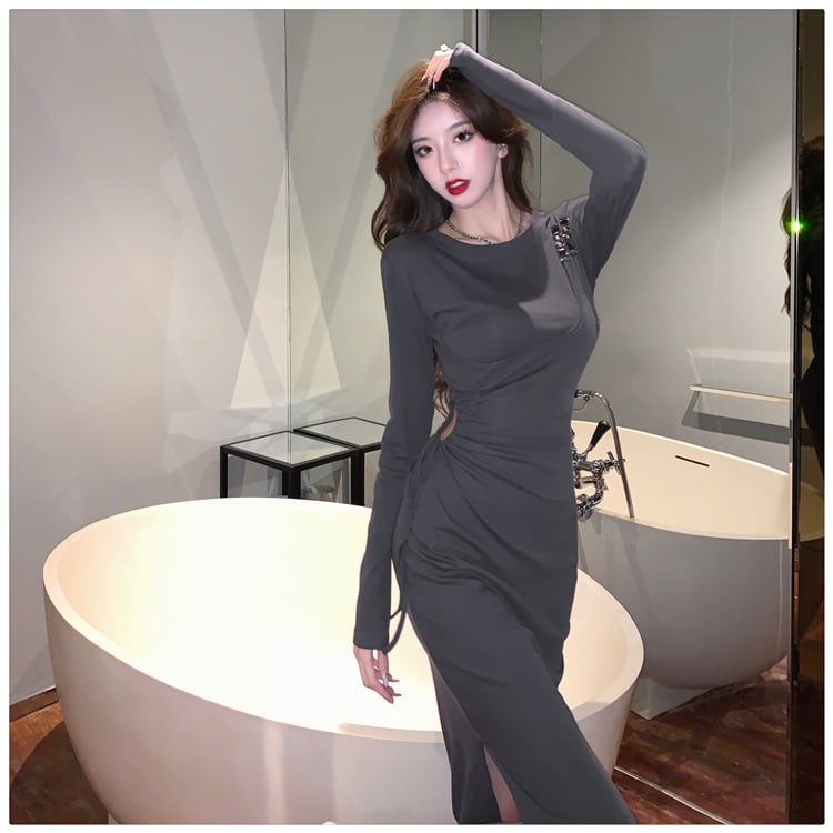 【dress】切り替えワンピース　M25348